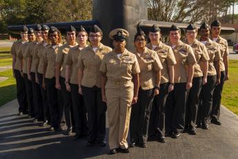 USS Wyoming female crew