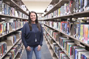 Camden County High School’s Megan Wilson was named the school system’s media specialist of the year.