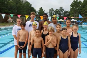 The Camden Boomers claimed first place in 24 events last Saturday at a South Georgia Swim League meet in Brunswick. (Submitted photo)