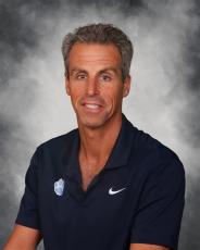 Camden County High head tennis coach Daniel Breag