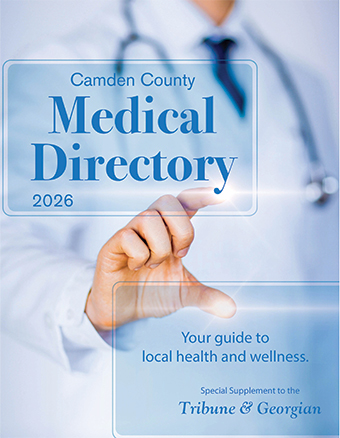 Cover of the 2026 Edition of the Tribune & Georgian Camden County Medical Directory