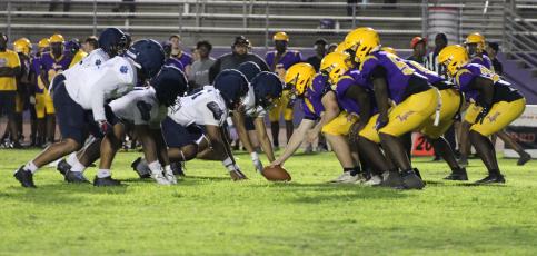 The Wildcats struggled in a May scrimmage at Columbia High in Lake City, Fla. They meet Bolles Friday to gear up for the season opener Aug. 21 at Brunswick. (Andy Diffenderfer, Tribune & Georgian)