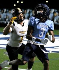 Sean Green scored last Friday on a blocked field goal return. (Scott J. Bryan, Tribune & Georgian)