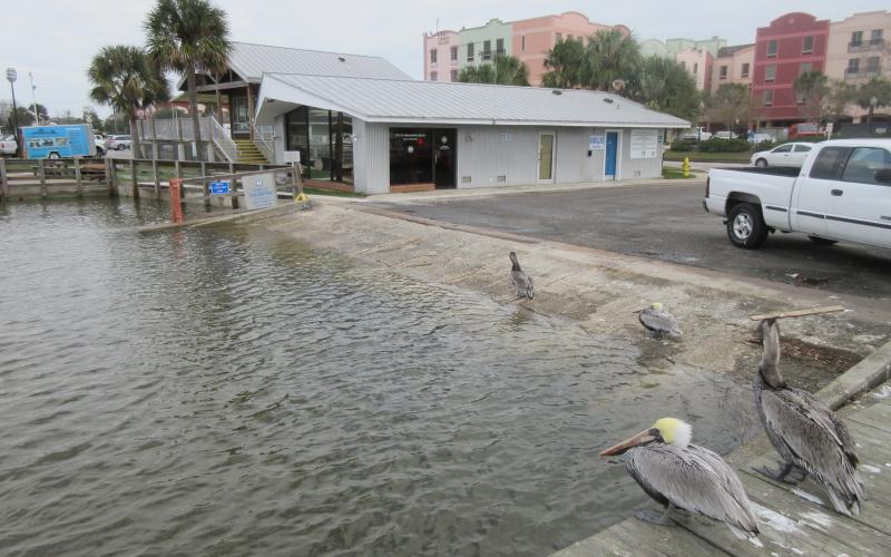 Fernandina Harbor Marina’s ramp