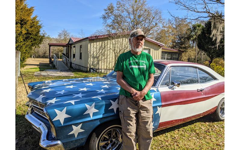 Horsepen Creek resident Don Granger says he is happy and relieved that the river has been cleaned up and is no longer impaired. (Photo by Kendra Shafer)