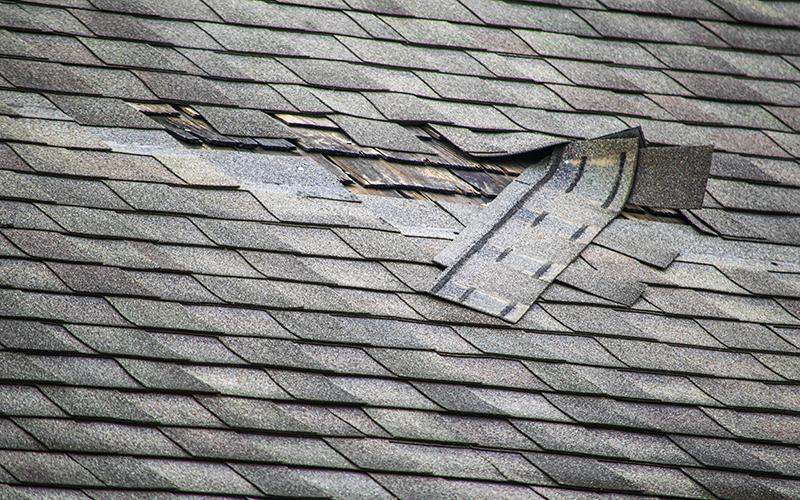Camden House suffered significant roof and structure damage due to the recent tornado. (Illustrative photo)