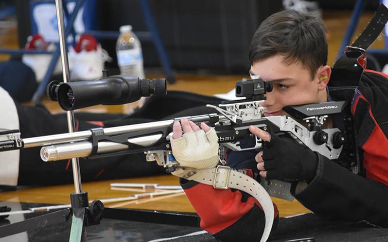 Hunter Deckman fired a 287 in the Wildcats' win over Glynn Academy. (Andy Diffenderfer/Tribune &amp; Georgian)