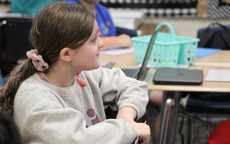 Camden County third- and fourth-graders are participating in a summer school program at Matilda Harris Elementary School.