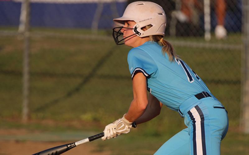 Lanie Gross had three hits in Camden County’s win Monday over Lanier County. (Andy Diffenderfer, Tribune &amp; Georgian)