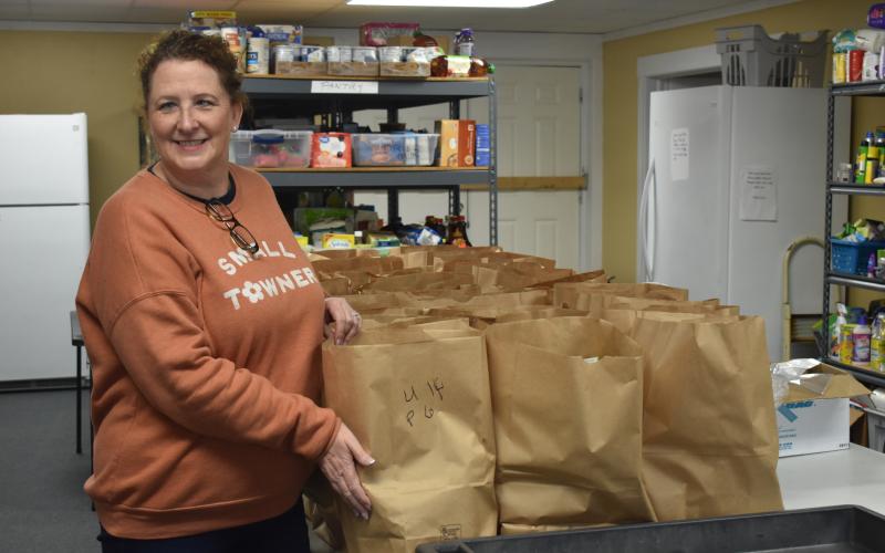 Camden Ministries’ former director, Pam Unger, said the Helping Hands Food Pantry is searching for a new home after the rent was increased at its St. Marys location.