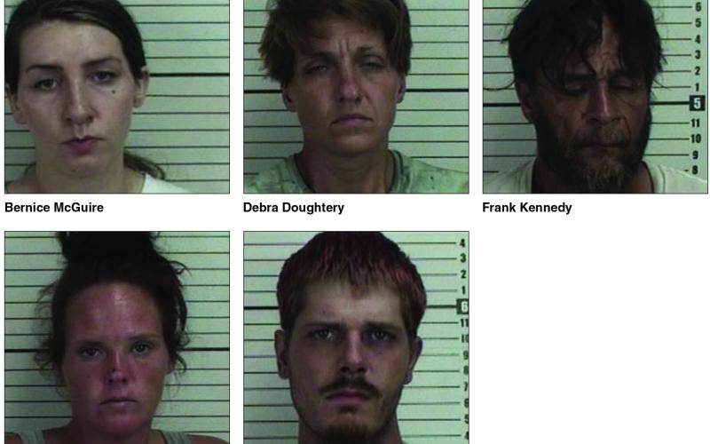 Five Camden County residents have been charged with murder, according to the St. Marys Police Department.
