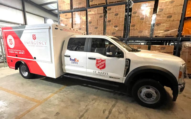 FedEx recently donated an emergency disaster vehicle to the Georgia Division of The Salvation Army.