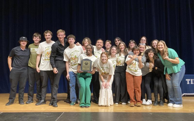 Camden County High School’s Theatre Department won the Region 1-6A One-Act Play festival for the second consecutive year.