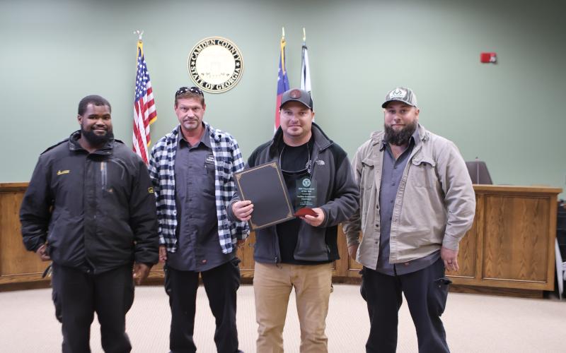 The Camden County Board of Commissioners Facilities Maintenance Department was named Department of the Year by county leaders.