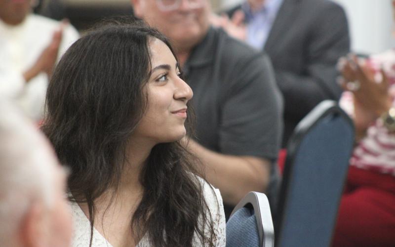 Camden County High School senior Inaaya Raoof was named the STAR Student of the Year by the Kiwanis Club of St. Marys.