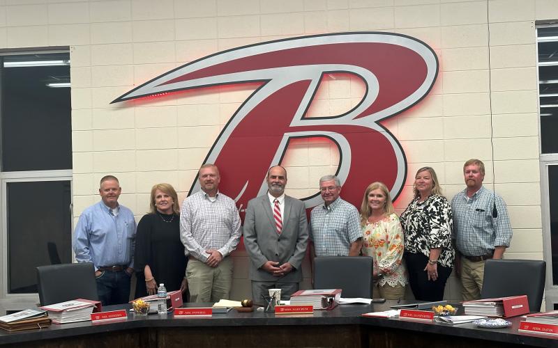 Camden County's Heath Heron was named superintendent of schools in Berrien County on Monday.
