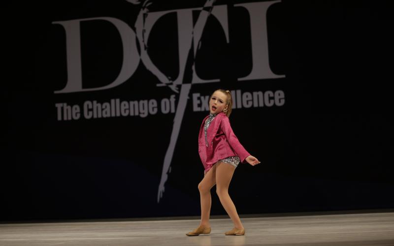 Ava Miller finished 10th in the level 1, petite division.