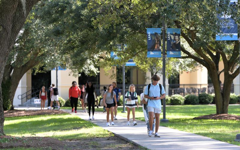 The College of Coastal Georgia says it has more than 3,700 students enrolled in the fall semester.