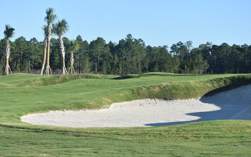 A new golf course at the Esplanade at St. Marys is taking shape, and the 18-hole golf course should be playable by late summer or early fall of 2026.