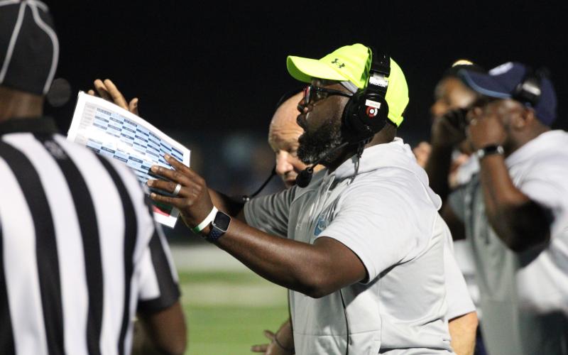 Camden County High School football coach Travis Roland was fired Wednesday. Roland was 13-8 in two seasons.