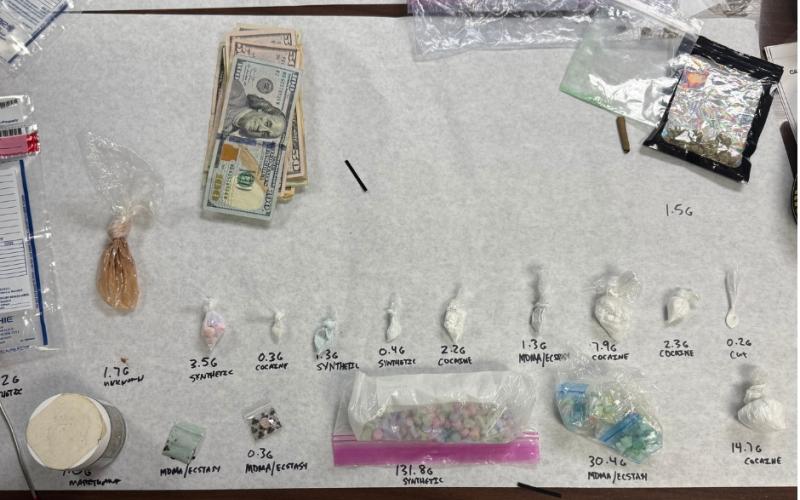 Local law enforcement recently arrested two people in a joint operation.