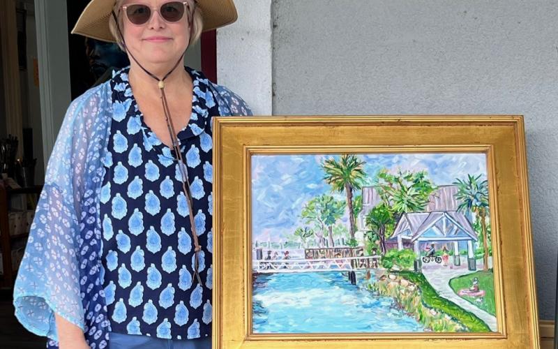 The Community Art Center’s Artist of the Month is Jennie Bagwell.