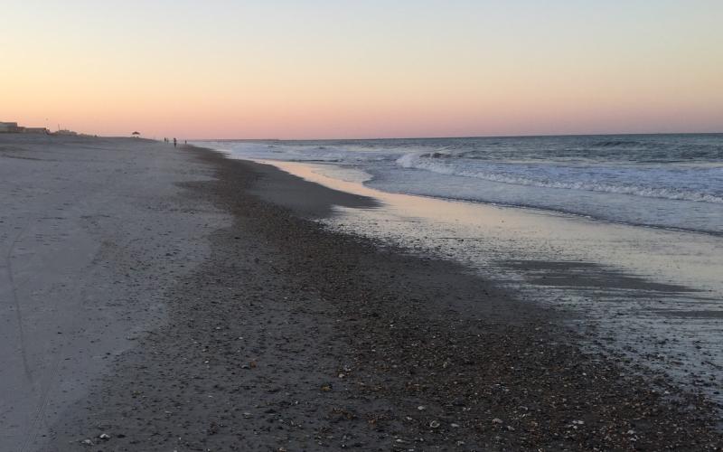 Fernandina Beach at sunset. FILE
