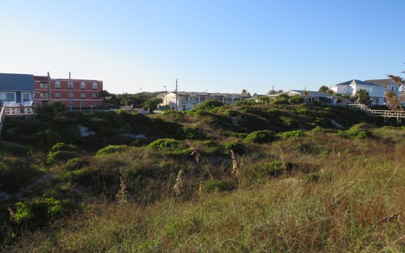 Conditional site approval was given by the city of Fernandina Beach in 2017 to construct two hotels on these two adjacent lots on the east side of South Fletcher Avenue north of Sadler Road, but that approval expired, requiring an appeal, which was granted by the city’s Board of Adjustment in October 2019. The developers will have to obtain Florida Department of Environmental Protection approval of the project to move forward. JULIA ROBERTS/NEWS-LEADER