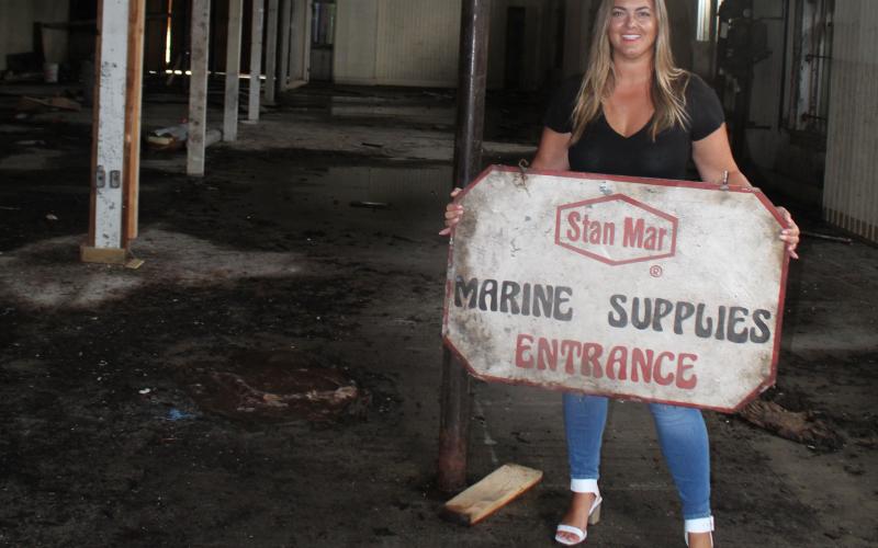 Jenny Schaffer said the Standard Marine building will be converted to a multi-business property in the future.