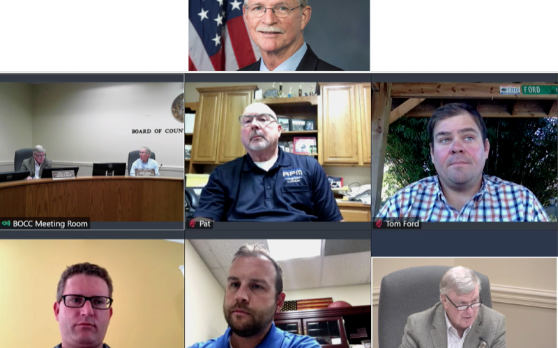 Congressman John Rutherford, who represents Nassau County, phoned in Monday to the Nassau County Board of County Commissioners meeting. The BOCC meetings and others can be viewed at https://nassauclerk.com/watch-meetings/. There is a special meeting scheduled for 11:30 a.m. today, April 29, to extend the county’s state of emergency and to discuss any other county-related business. PEG DAVIS/NEWS-LEADER