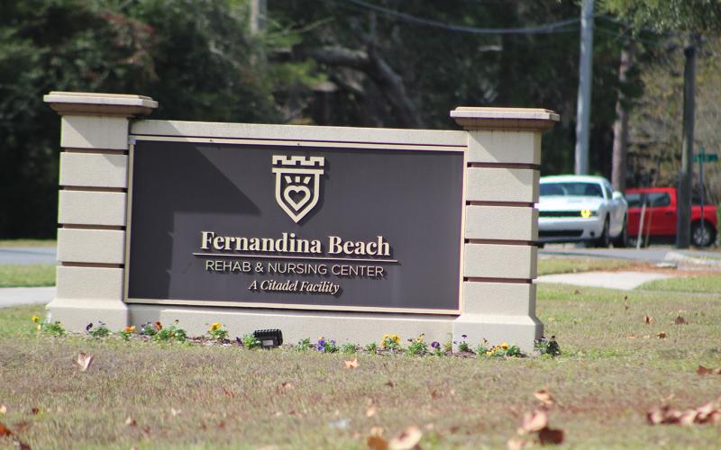 Fernandina Beach Rehab and Nursing Center has been sued by the wife of a former patient.