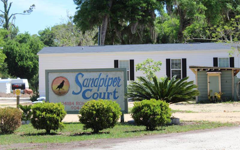 Sandpiper Court is located on A1A in Amelia City.