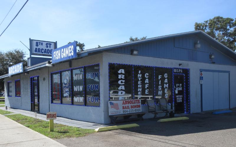 Photo of a game room business on South 8th Street in Fernandina Beach.