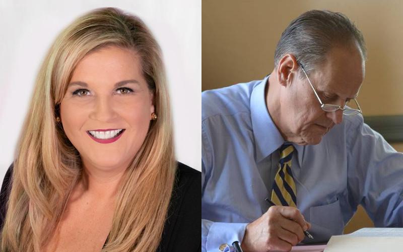Jenny Higginbotham Barrett unofficially beat John Cascone for county judge in a runoff election Tuesday after neither garnered 50% plus one vote in a four-way race during the August primary.