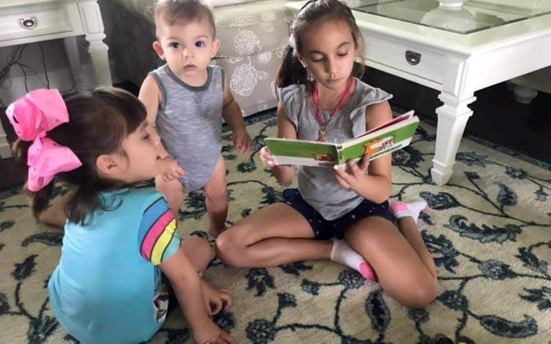 Children receive books in the mail monthly from birth to age 5 via Ferst Readers of Nassau County. Learn more or sign your child up by visiting at www.ferstreaders.org.