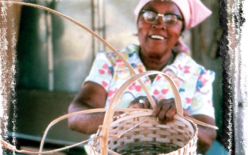 Lucreaty Clark’s “Oak Splint Basket”
