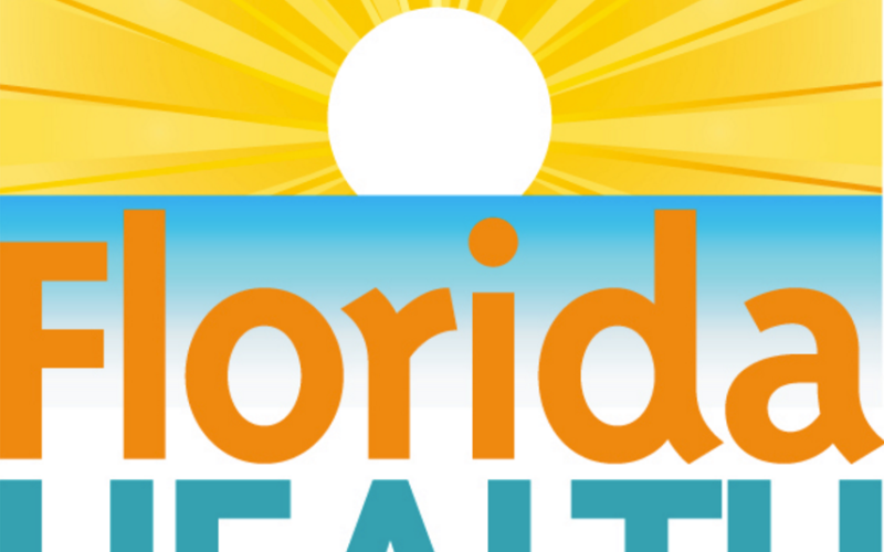 The logo of the Florida Department of Health Nassau County.