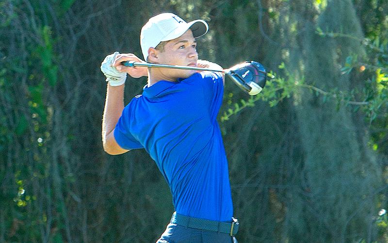 Fernandina Beach High School golfer Eric Brumme. BOSTON PHOTOGRAPHY