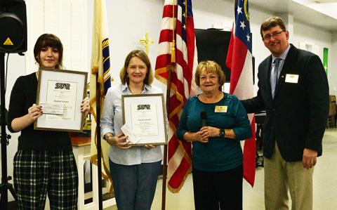 (From left) Violet Reed, Tracie Nicolai, Linda Williams, Anthony Kicklighter