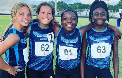 From left are Lauren Keener, Savannah Quinn, Janelle Nightingale and Denasia Williams. (Submitted photo)