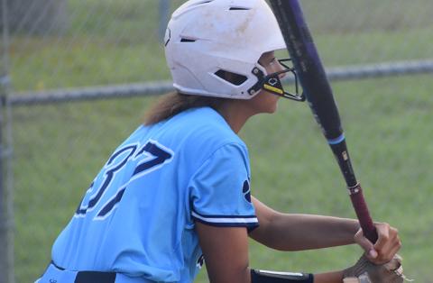 Miah Bryant had two hits and an RBI in Camden County’s loss to Glynn Academy. (Andy Diffenderfer, Tribune & Georgian) 
