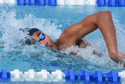 The Wildcats’ Javier McClenic is a returning state qualifier. (Andy Diffenderfer, Tribune & Georgian)