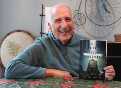 St. Marys’ Stephen Robbins has written a book, “The Healer’s Miraculous Discovery,” a blend of historical fiction and science fiction.
