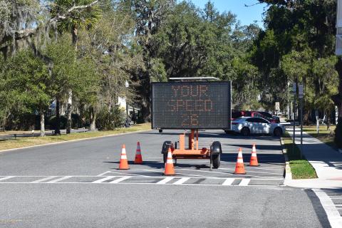 The city of St. Marys is attempting to reduce speeding in the city with a variety of measures.