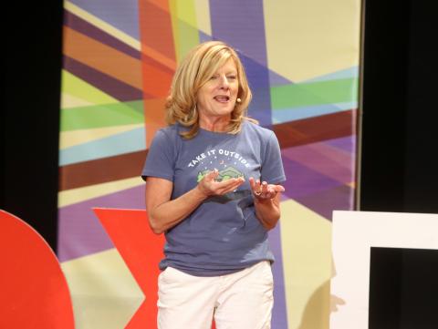 Camden County resident Becci Curry recently participated in a TED Talk in Eustis, Fla.