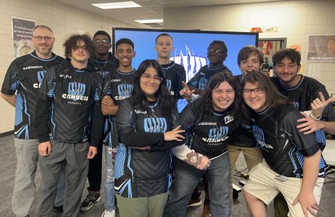From left are coach David Limbach, Taylor Marek, Quentyn Gibson, Demetrius Payne, Zarahi Lopez, Illias Lee, Genesis Gibson, Gavin Curry, Joshua Stewart, Jeffery James and Christopher David Cone. (Submitted photo)