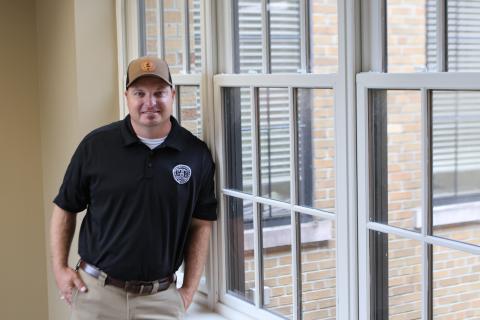 Alex Harrelson is the new facilities maintenance director for the Camden County Board of Commissioners.