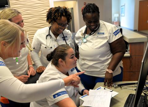 The College of Coastal Georgia’s nursing program recently received Continuing Accreditation by the Accreditation Commission for Education in Nursing.