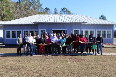 The Camden County Board of Commissioners recently unveiled its renovated Maple Ford Park in Woodbine.