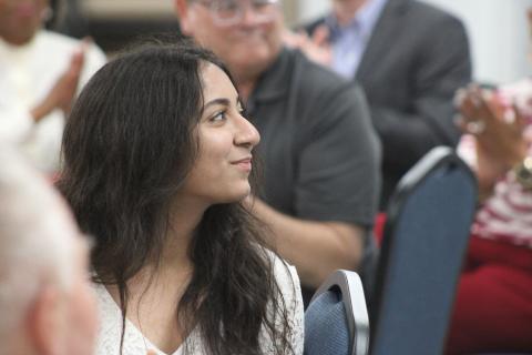 Camden County High School senior Inaaya Raoof was named the STAR Student of the Year by the Kiwanis Club of St. Marys.